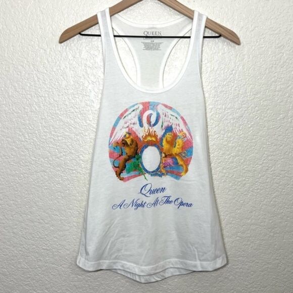 Queen Official Merch Band Tee Concert Women's Racer Back Tank Top Size Small - Picture 9 of 11